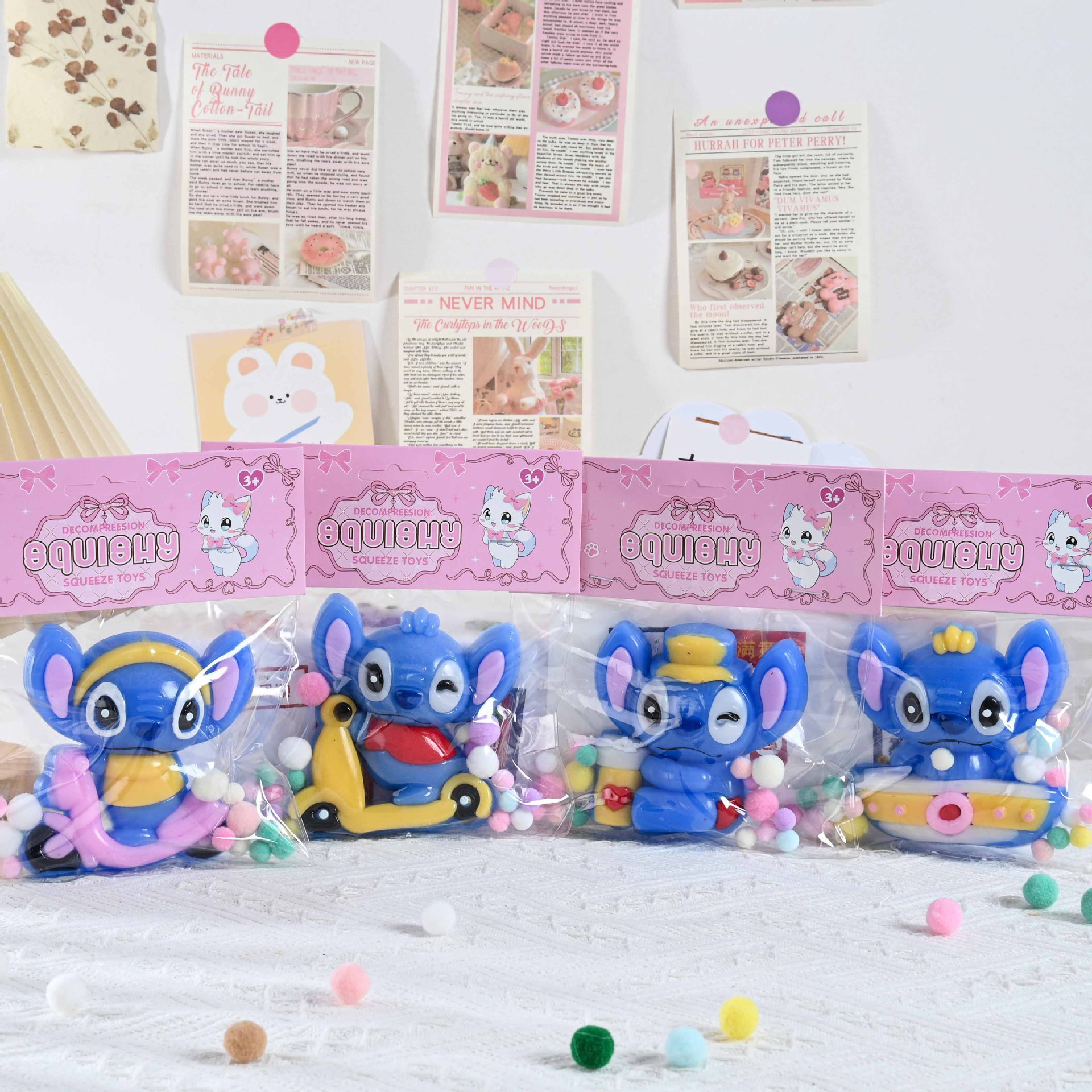 Stitch stress toy